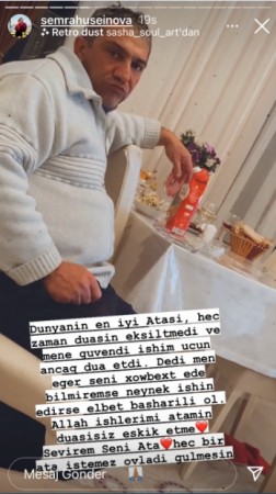 "Atam dedi ki, əgər mən səni xoşbəxt edə bilmirəmsə..." - Azərbaycanlı model (FOTO)